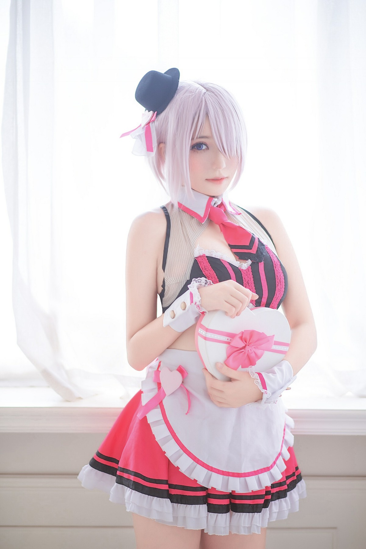 [Cosplay]菌烨tako - 玛修情人节女仆