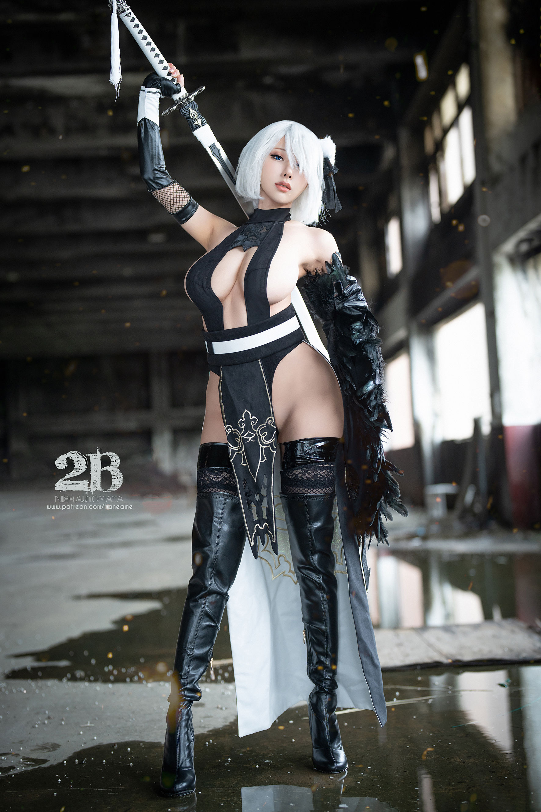 Hane Ame 雨波写真 - Nier 2B Nijan